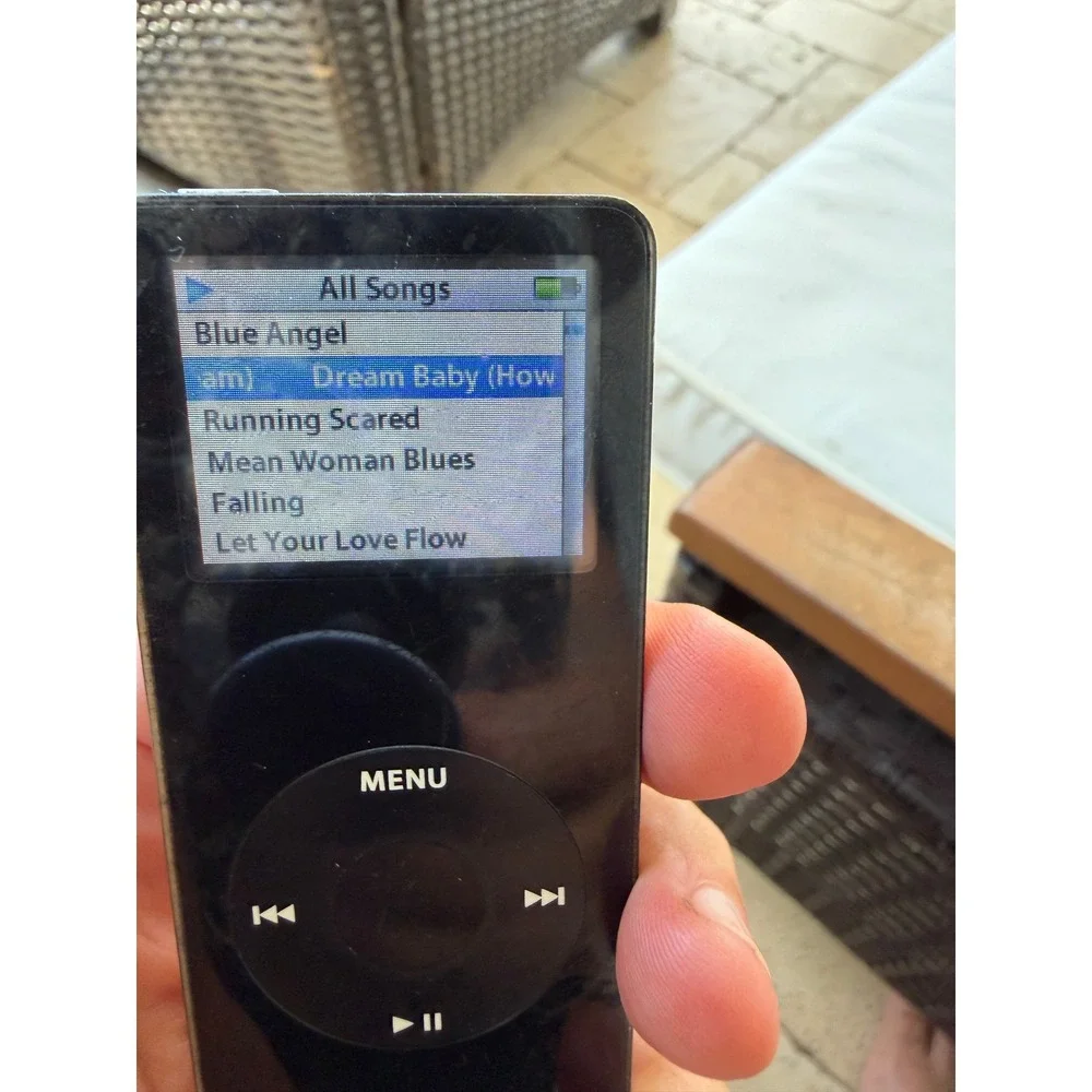 Apple iPod Nano 1st Gen 2GB Black A1137 Vintage Digital Music Player MP3 Click